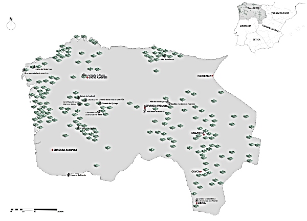 mapa de monasterios