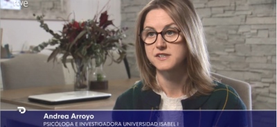 Andrea Arroyo en RTVE