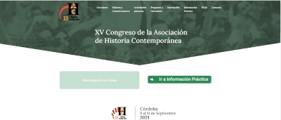 Portal del Congreso Internacional de Historia Contemporánea