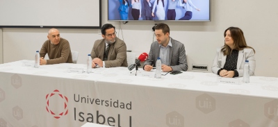De izquierda a derecha: Melitón Mamolar, José Vicente Orden, Tomás Román y Jerusalén Martínez.