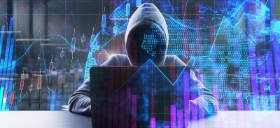 Hacker que lanza un software malicioso a una empresa