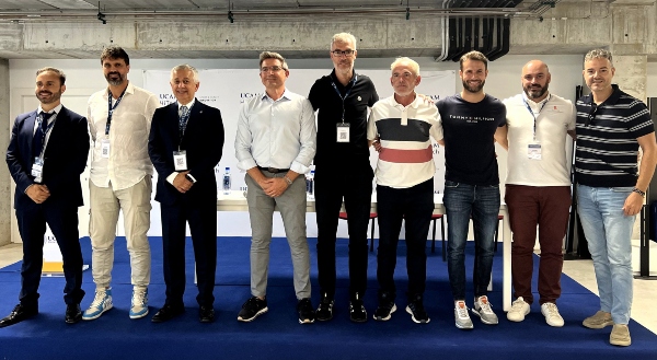 Equipo de Manuel López en la jornada. Foto de familia