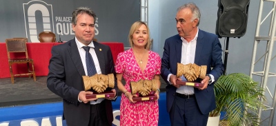 Martín con los demás premiados