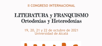 Cabecera de la página web del II Congreso Internacional Literatura y Franquismo