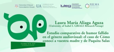Título de la conferencia online ofrecida por Laura Aliaga