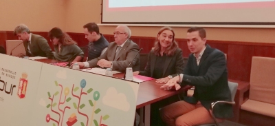 Presentación de los candidatos de Premio Joven Empresario.