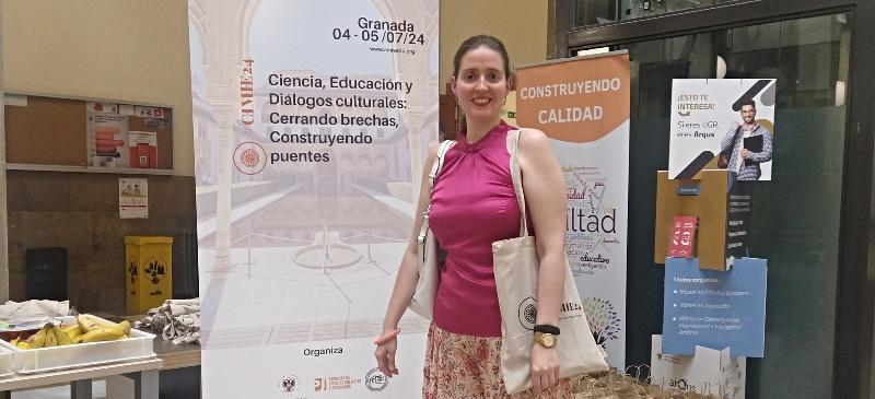 Silvia Arribas en congreso CIMIE