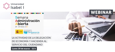 Webinar Semana de la Administración Abierta