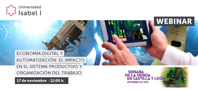 Economía digital, webinar de la Universidad Isabel I