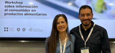 Patricio y Beatriz en el congreso