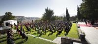 Acto de homenaje de la Junta de Castilla y León a las víctimas del Covid-19