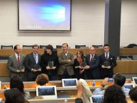 El rector recoge en Madrid el sexto premio que recibe la Universidad Isabel I en dos años