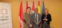 El nuevo director de la Agencia para la Calidad del Sistema Universitario de Castilla y León visita la Universidad Isabel I