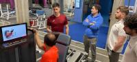 actividad práctica en el gimnasio