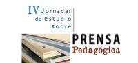 Cabecera del cartel de las IV Jornadas de Prensa Pedagógica