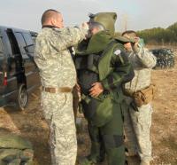 Oficiales del Ejército del Aire chileno