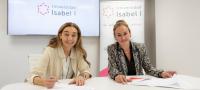 La Isabel I firma un convenio con la Asociación For Women