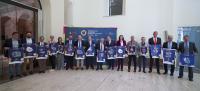 Foto de familia en la presentación oficial de los Campeonatos de España Universitarios 2023