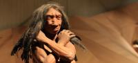 Recreación del aspecto de una mujer neandertal.