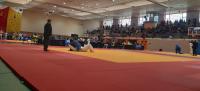 Pedro Pablo González, alumno de la Universidad Isabel I, durante una competición de judo