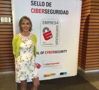 Luisa Sanz, en la presentación del Sello de Ciberseguridad AEI