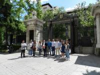 Integrantes de la visita que la Universidad Isabel I ha realizado al Museo Arqueológico Nacional con motivo del reciente 150 aniversario de la institución