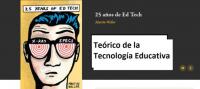 Imagen de la portada del libro 25 años de tecnología educativa