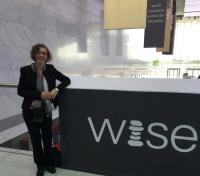 Marta Buján, en la cumbre WISE